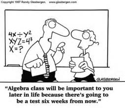 Algebra is good for life